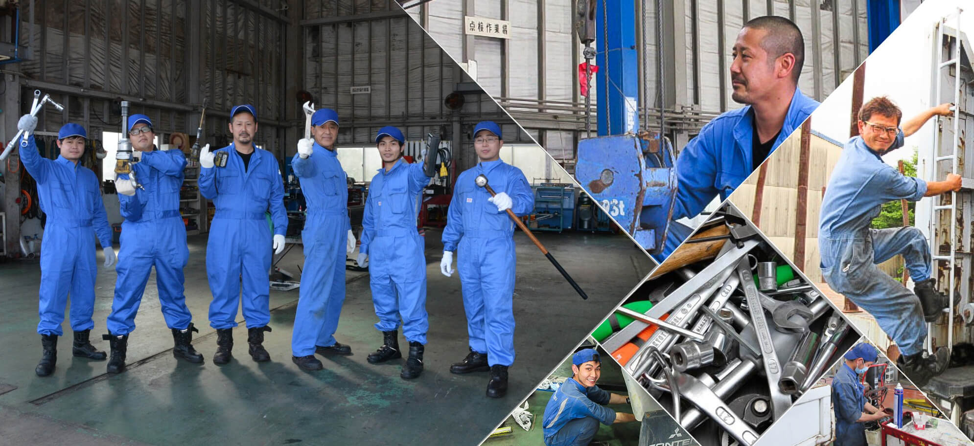 東洋モータースのスタッフたち