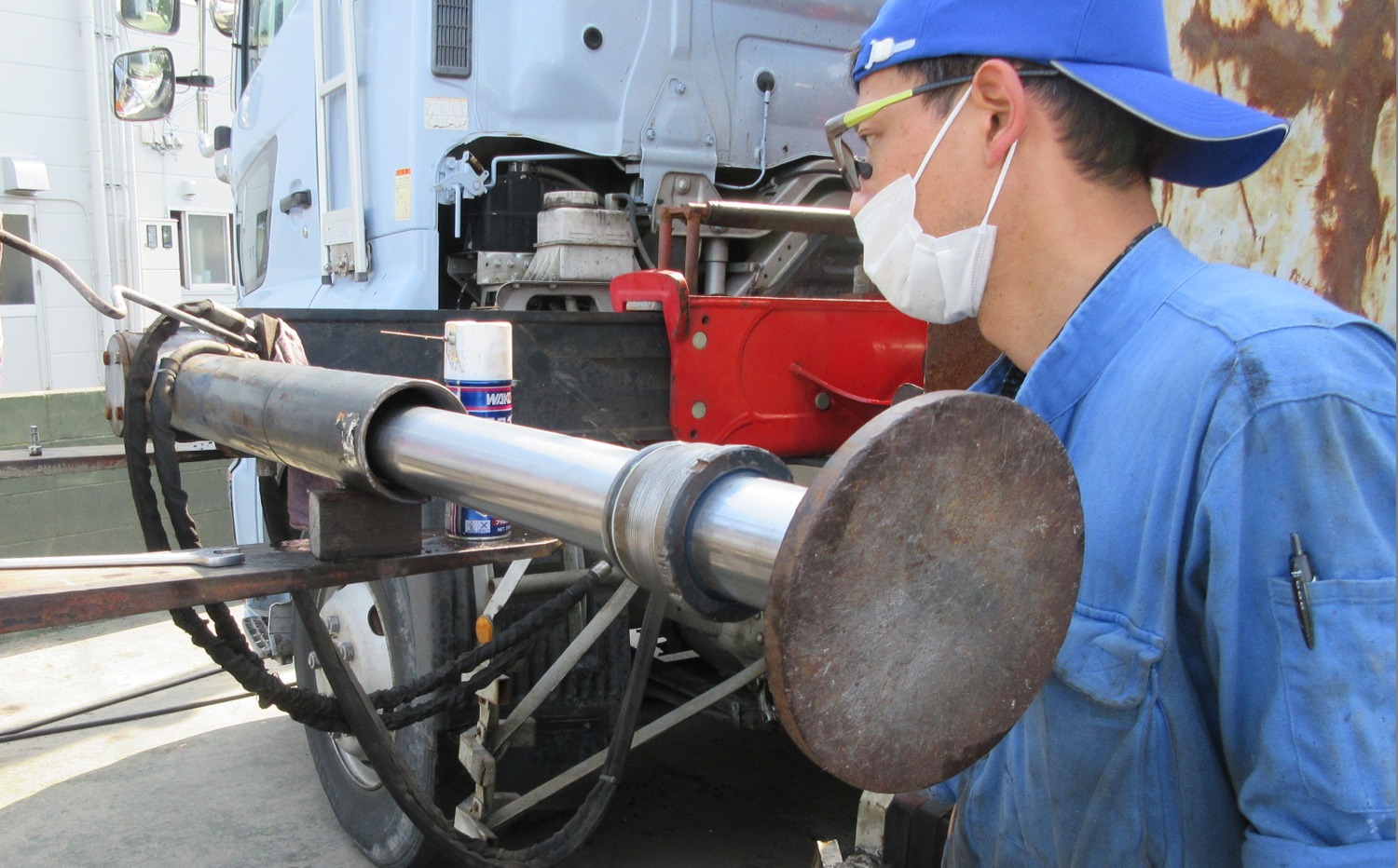 油圧機器の点検整備